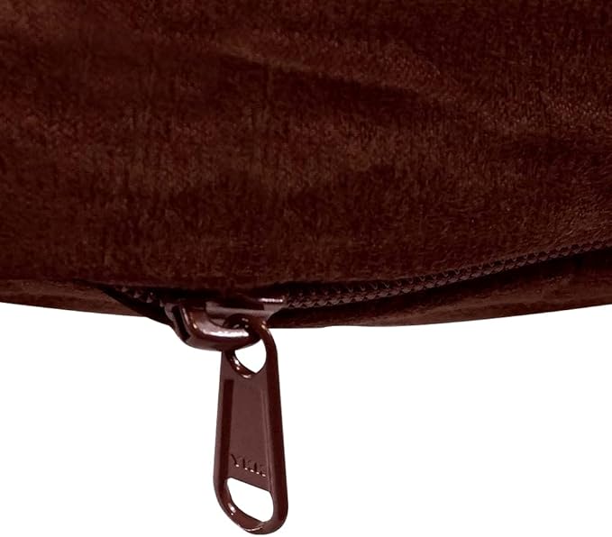 Floppy Dawg Universal Round Dog Bed Replacement Cover. 36W. Brown