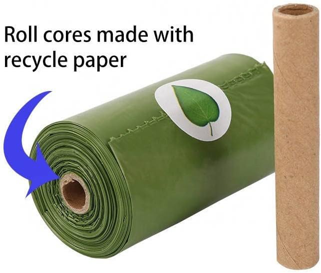 Dog Poop Waste Bags with Dispenser and Leash Clip 150 Count, 100% Leak 10 Refill