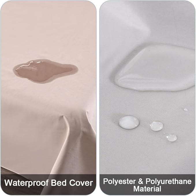 DUJUIKE Waterproof Bed Cover for Dog and Cats 100% Waterproof 98 * 90 inch,