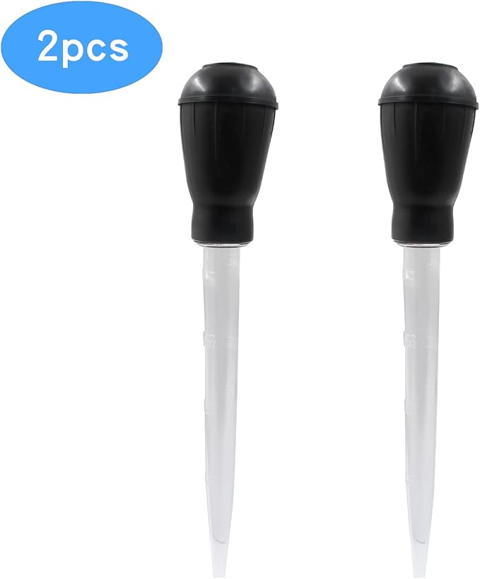 BokWin 2 Pcs Manual Fish Tank Cleaner 30ml