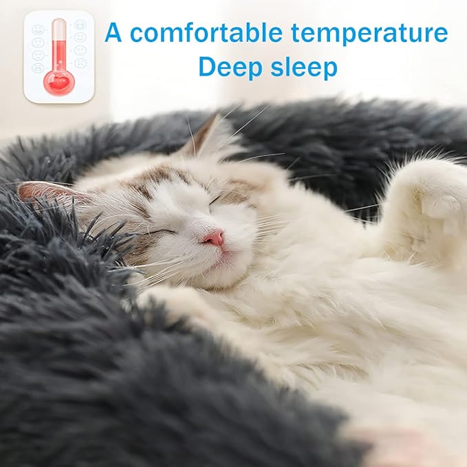 Cat Beds for Indoor Cats 16 inches, 8 lbs,