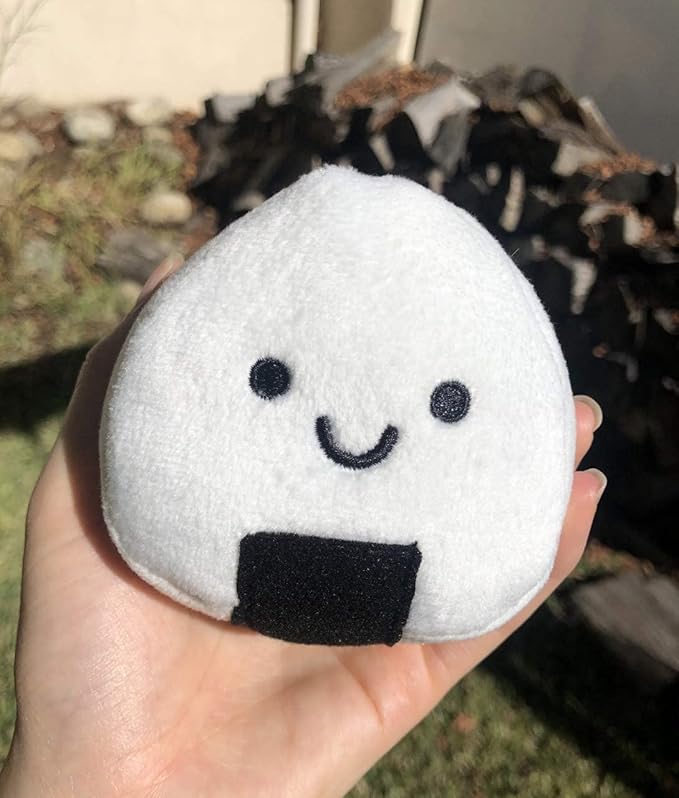 TONBO Soft Plush Small Cute and Cozy Sushi Dog Cat Bed with Two Sushi Crinkle Toys