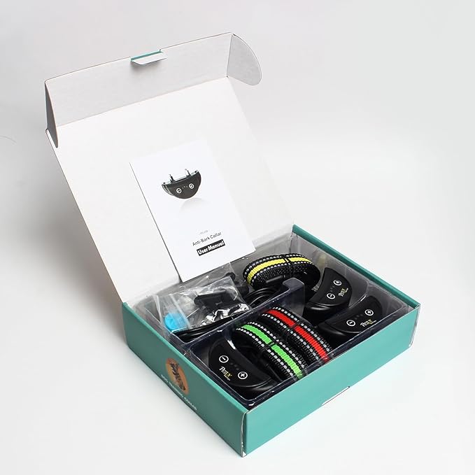 PetJoy Dog Bark Collar 5-15 lbs, 3 Pack 5 Adjustable