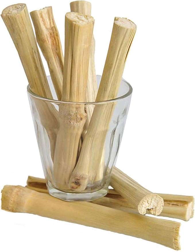 BWOGUE 100g Pet Snacks Sweet Bamboo Chew Toy 10-14 Sticks)