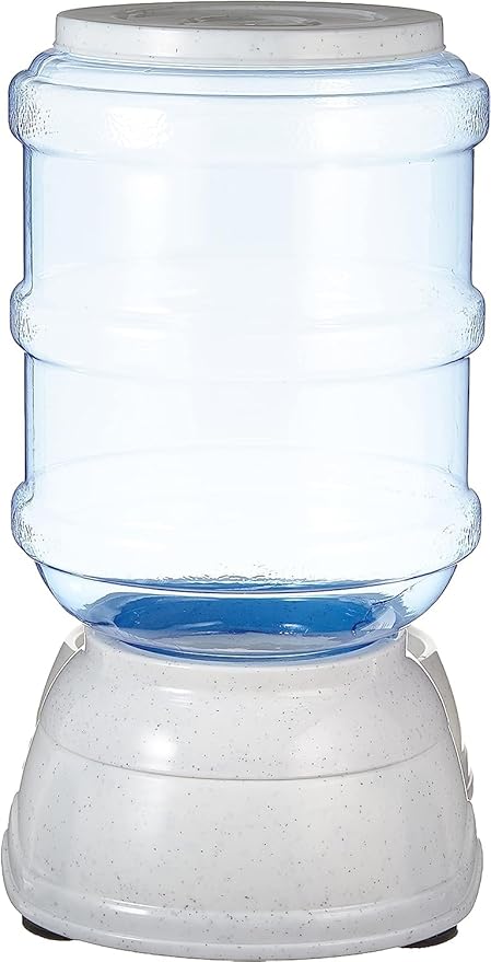 Amazon Basics Gravity Pet Food Feeder for Dogs and Cats 6-Pound Capacity,