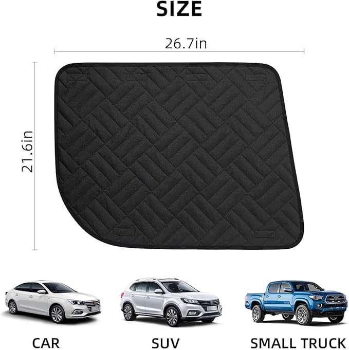 ABE Car Door Protector for Dogs 2 PCS