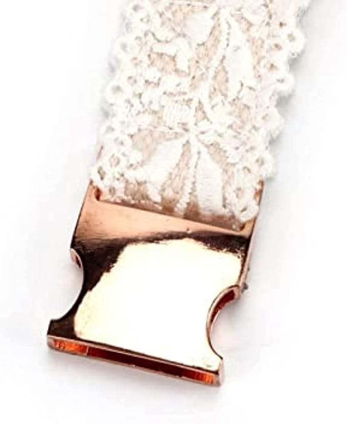 Lace Dog Collar Set Fashion Flowers Puppy Cat