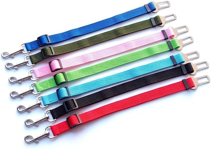 Adjustable Pet Dog Cat Safety Leash Car Vehicle