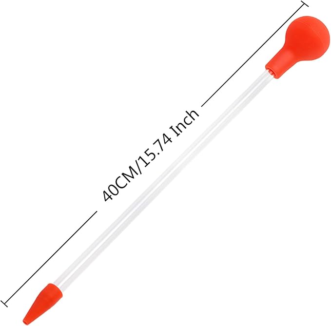 Aquarium Choice Coral Feeder Long Syringe Tube Liquid (1 units 40CM/15.74 Inch)