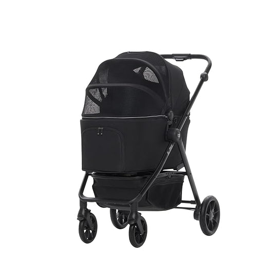 Buddyduggy Pet Stroller 3in1 Rider Boss (Black)