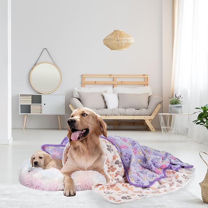 Dono 1 Pack 3 Dog Blankets for Small Dogs