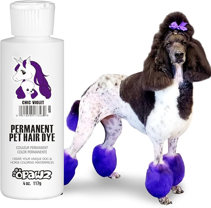 OPAWZ Permanent Dog Hair Dye 20 Washes,