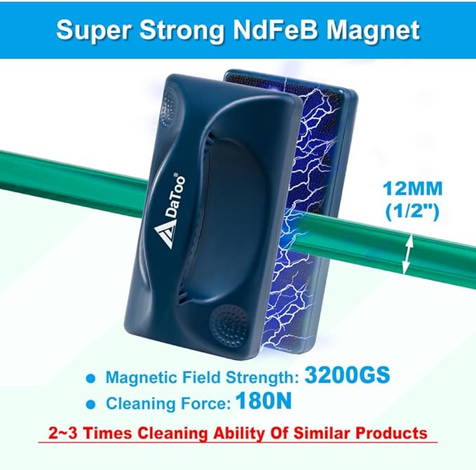 Aquarium Mini Magnetic Scrubber Scraper Small Fish Tank