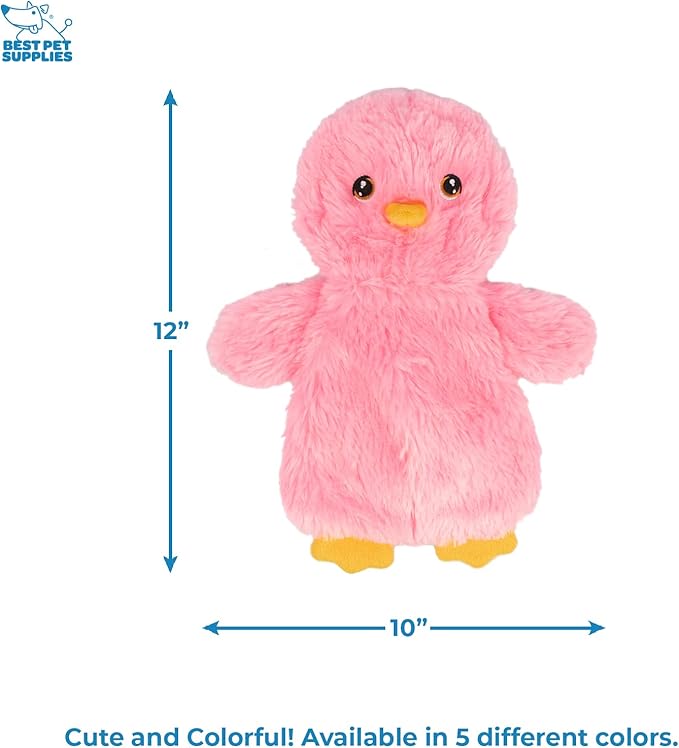 Best Pet Supplies Chicken Crinkle Plush Dog Toys for Interactive Play