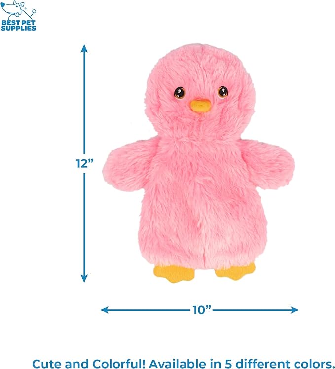 Best Pet Supplies Chicken Crinkle Plush Dog Toys for Interactive Play