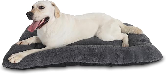 Crate Pad 42 Inch Machine Washable 80lbs,Dark Grey 42 x 28 Inch