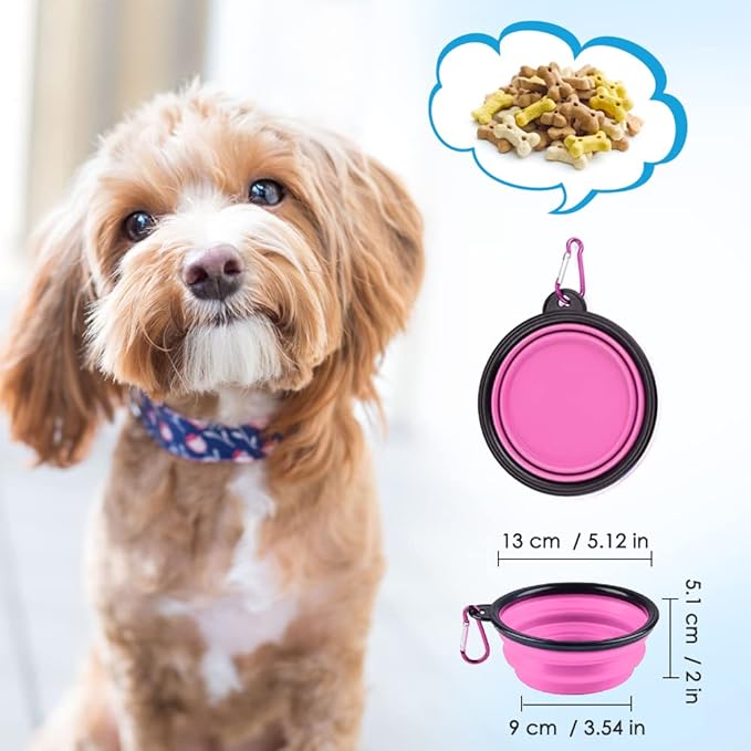 Lukovee Dog Car Seat Belt 2 Pack 1 Bowl)