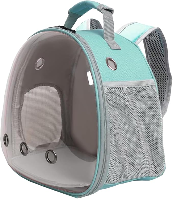 Guinea Pig Backpack, Space Capsule Bubble Window Small Animal Backpack for Guinea Pig, Bird Bunny Rabbit