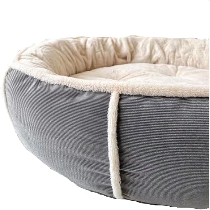 Cozy Round Washable Dog Bed