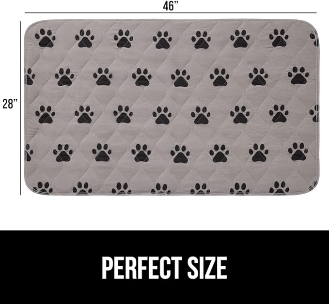 Gorilla Grip Washable Puppy Pads 46x28, Slip