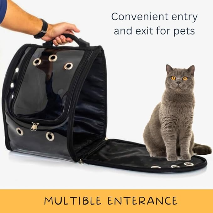 Backpack Carrier Bubble Carrying Bag for Small Medium Large Cats Dogs Space Capsule Pet Carrier for Hiking