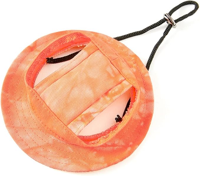 Dog Princess Hat Round Brim