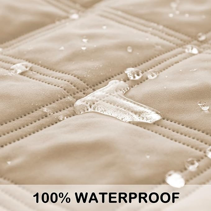 SUNNYTEX Waterproof & Reversible Dog Bed Cover Sofa Pets(82 * 82“)