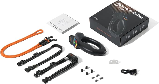 Dog Training Collar 1600FT Range, 15-100lbs All IP67 Waterproof, (1-9), Safe Shock(1-9)