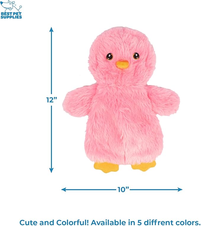 Best Pet Supplies Chicken Crinkle Plush Dog Toys for Interactive Play