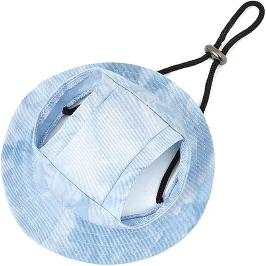 Dog Princess Hat Round Brim