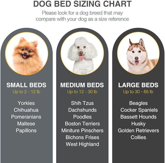 Keet Fluffy Deluxe Pet Bed Sofa Chocolate Small