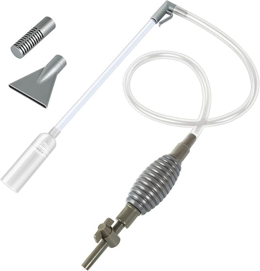 Ponpon Aquarium Siphon Vacuum Cleaner for Gravel and Sand