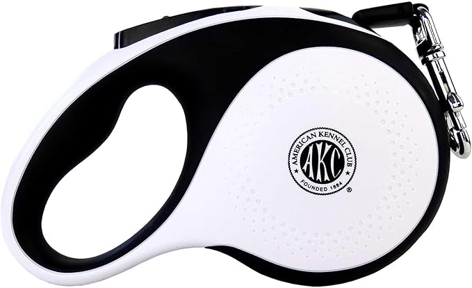 American Kennel Club Retractable Tangle-Free Dog Leash 16.4ft, for 110 lbs,