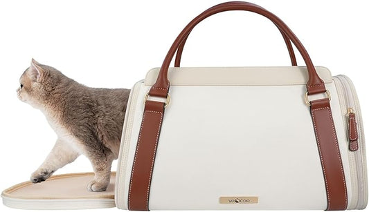 VOOCOO Cat Carrier for Medium Large Cats 20 Lbs