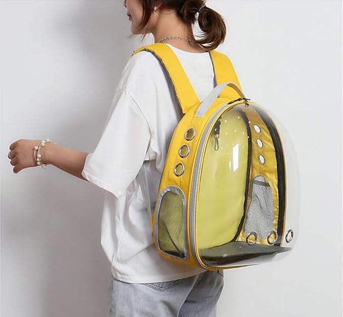 Magik Astronaut Pet Cat Dog Kitten Puppy Carrier Backpack Travel Full-View Breathable Bag Case Capsule for Small Dog and Cats