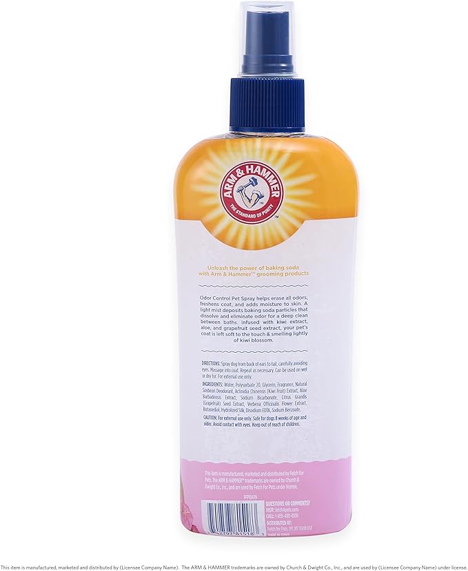 Arm & Hammer for Pets Super Deodorizing Spray for Dogs 8 Ounces