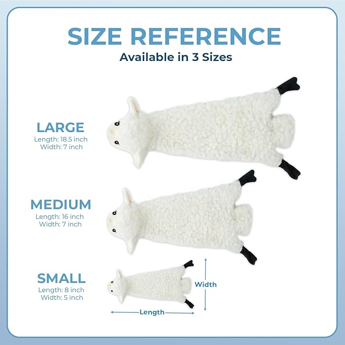 Best Pet Supplies 2-in-1 Stuffless Squeaky Dog Toys with Soft