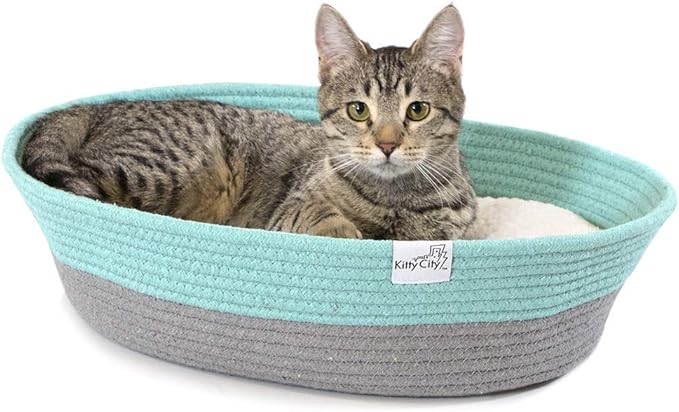 Kitty City Cat Bed 14"W x 19"L x 5"H