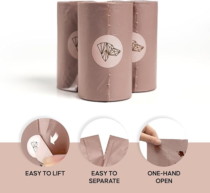 Dog Poop Bags 27 Rolls, 405 Units,