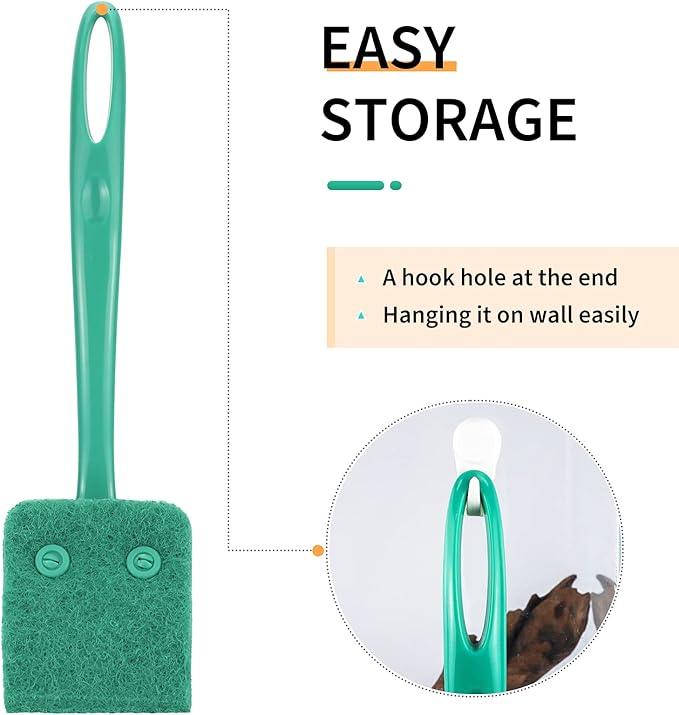 Pawfly Fish Tank Cleaning Tools Aquarium Algae Scraper 10 inch