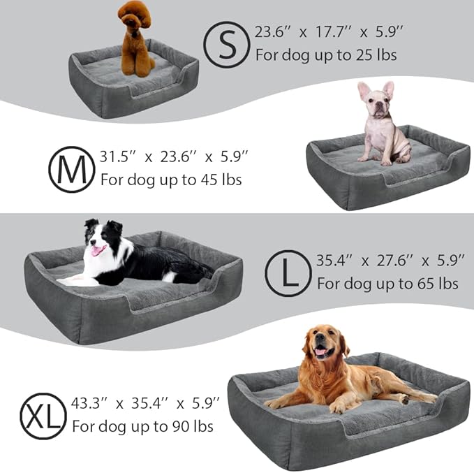 Dog Beds for Large Dogs Washable and Waterproof