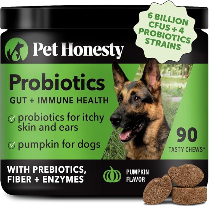 Pet Honesty Probiotics for Dogs 90 ct)