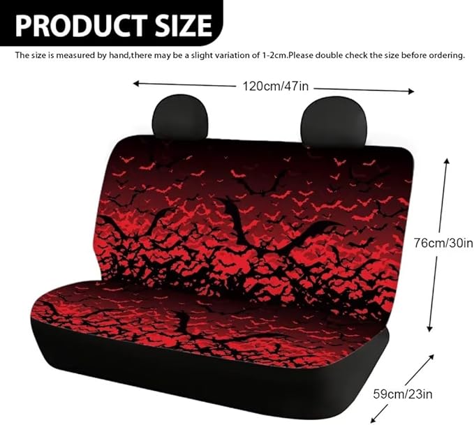 Bloody Bat Car Seat Covers