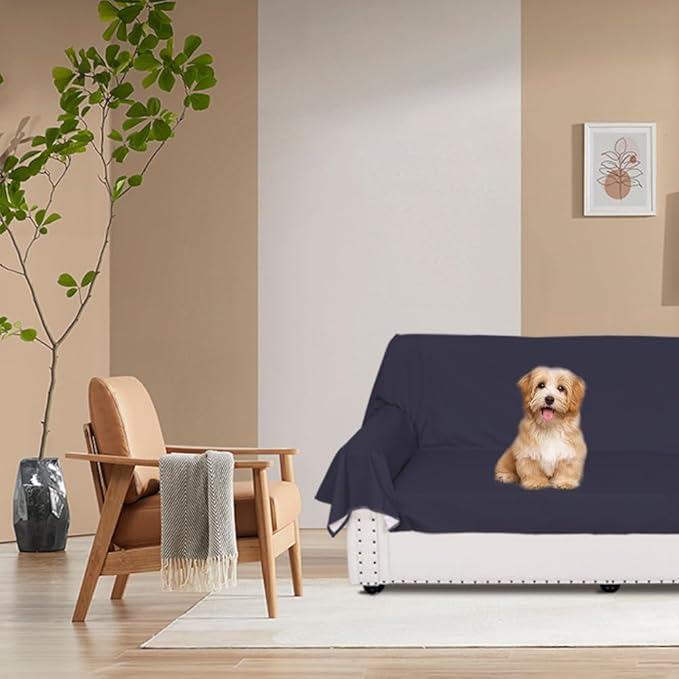 DUJUIKE Waterproof Bed Cover for Dog and Cats 100% Waterproof 63 * 90 inch,