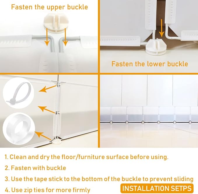 Toy Blocker 11.8" Height 83" Length)
