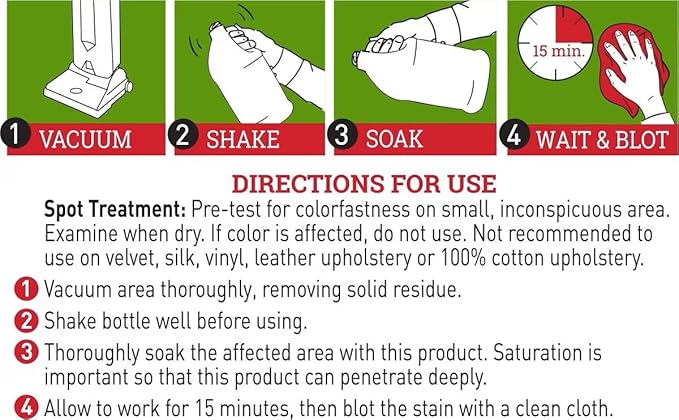 Nature's Miracle Carpet Shampoo 64 Ounce