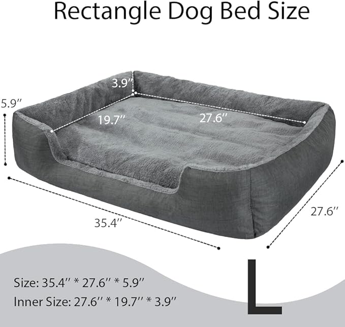 Dog Beds for Large Dogs Washable and Waterproof