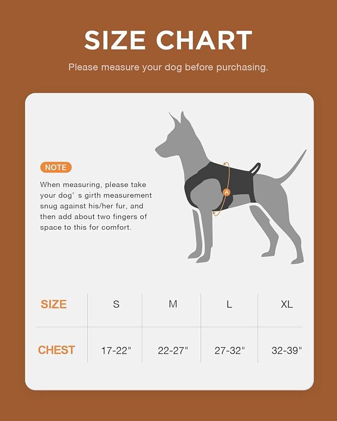 FAYOGOO Tactical Dog Harness for Small and Medium Breed