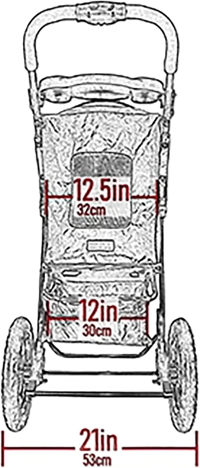 Pet Gear No-Zip AT3 Pet Stroller for Cats/Dogs 1 Model, 2 Colors