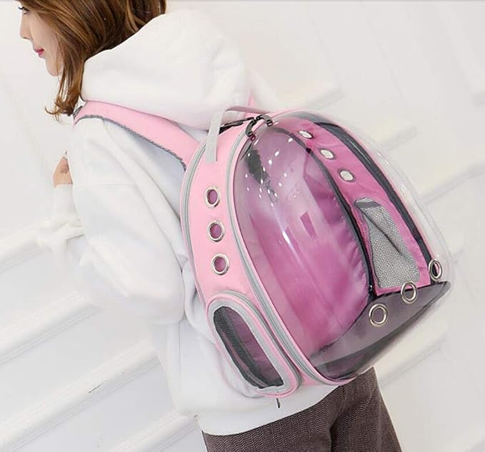 Magik Astronaut Pet Cat Dog Kitten Puppy Carrier Backpack Travel Full-View Breathable Bag Case Capsule for Small Dog and Cats